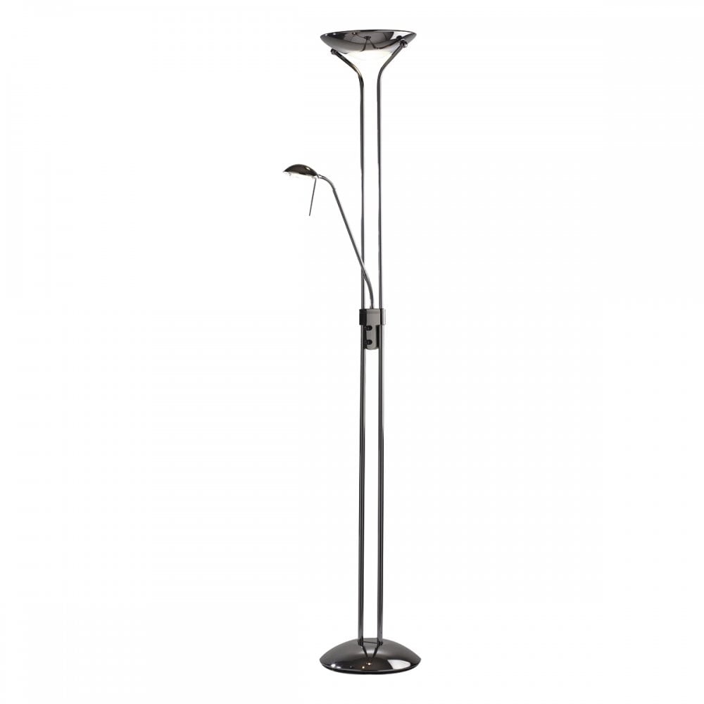 Montana Chrome Mother And Child Floor Lamp Reading Light Black Chrome in proportions 1000 X 1000