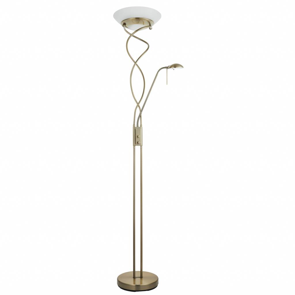 Monte Carlo Mother Child Floor Lamp Antique Brass intended for size 1024 X 1024