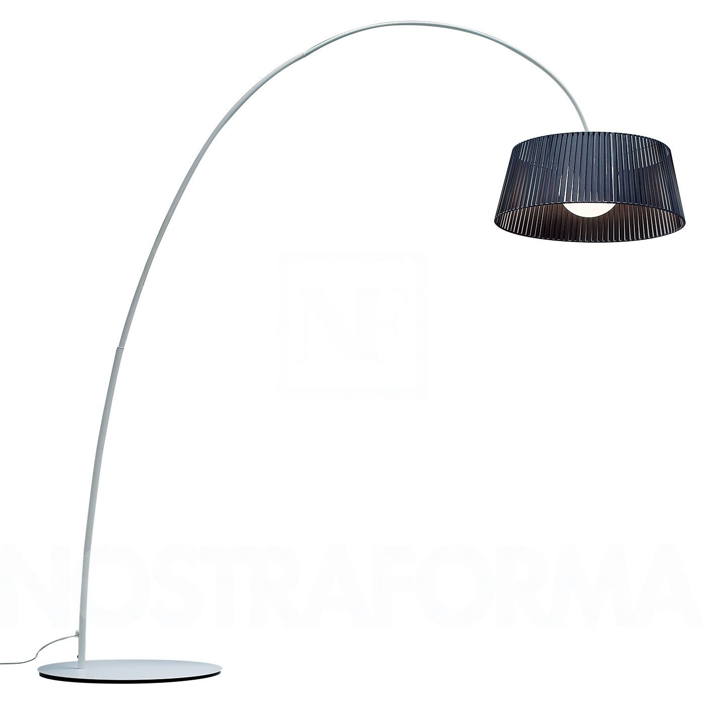 Morosini Ribbon A White Floor Lamp in size 1400 X 1400