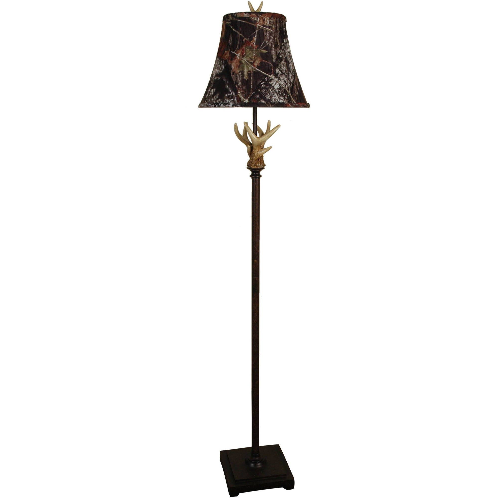 Mossy Oak Antler Club Floor Lamp Brown Walmart with regard to proportions 2000 X 2000