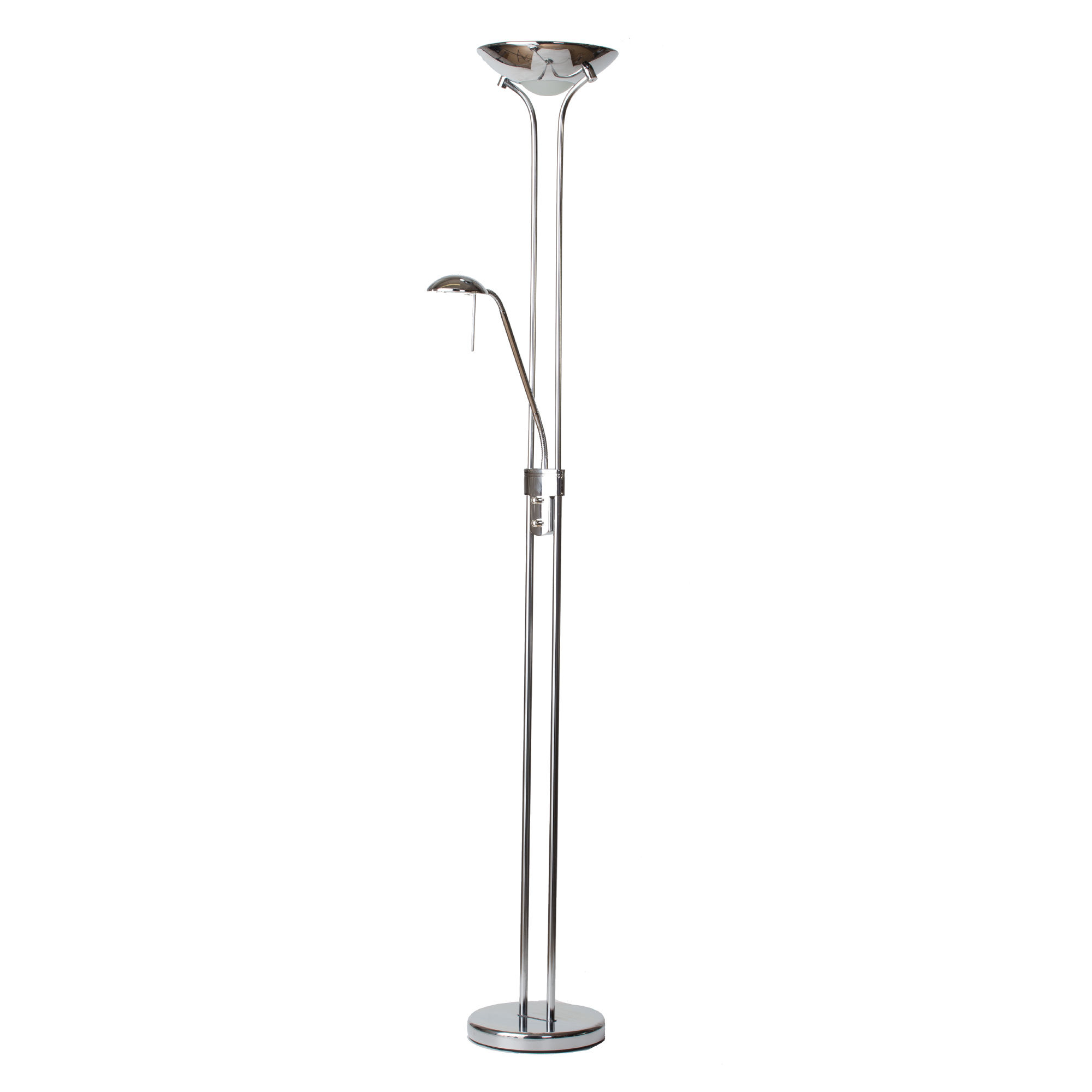 Mother Child Floor Lamp With Bulbs Chrome Litecraft within dimensions 2000 X 2000