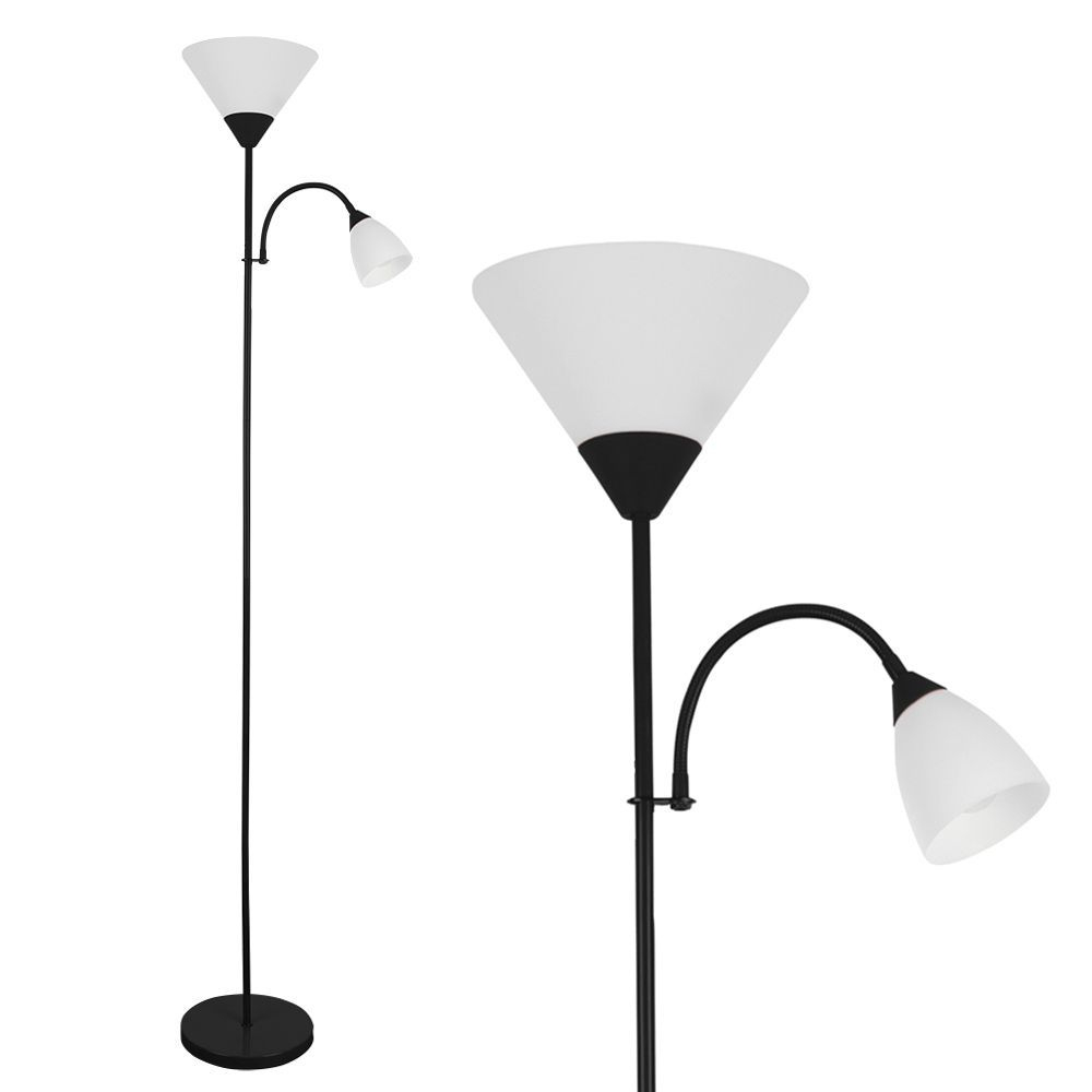 Mozz Black Gloss Mother Child Floor Lamp with regard to proportions 1000 X 1000