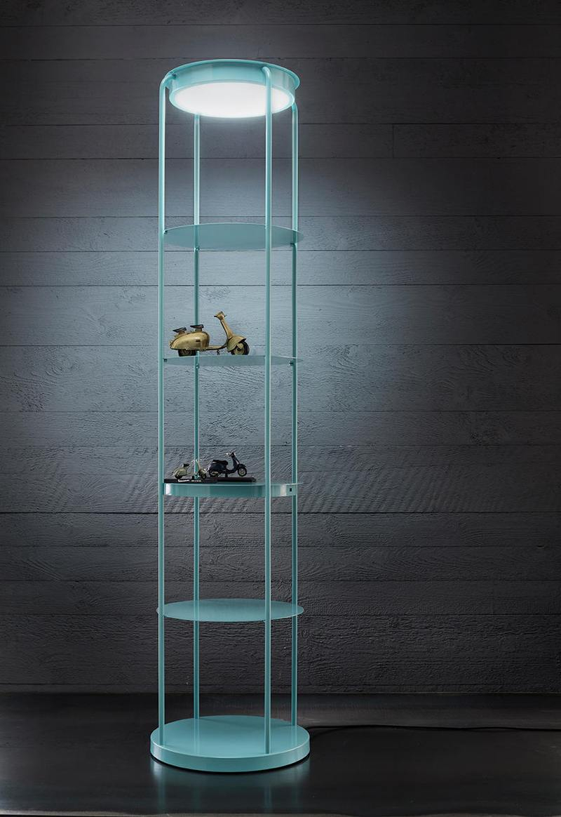 Multifunction Floor Lamp That Comes With Shelf And Charging throughout proportions 800 X 1164