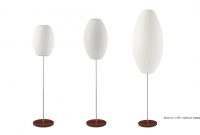 Nelson Cigar Bubble Floor Lamp On Lotus Stand with regard to dimensions 1200 X 736