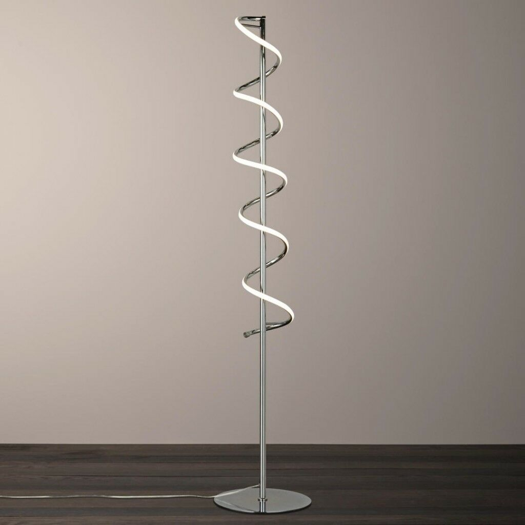 New John Lewis Zena Twist Floor Lamp Led Spiral Chrome El In Leyton London Gumtree intended for proportions 1024 X 1024