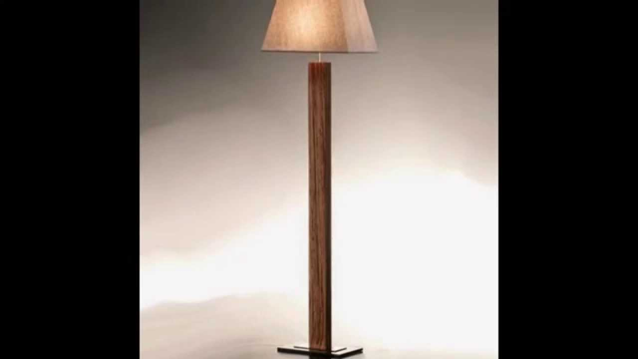 New Wood Floor Lamp Wooden Colormehouse Com You Tube Base with proportions 1280 X 720