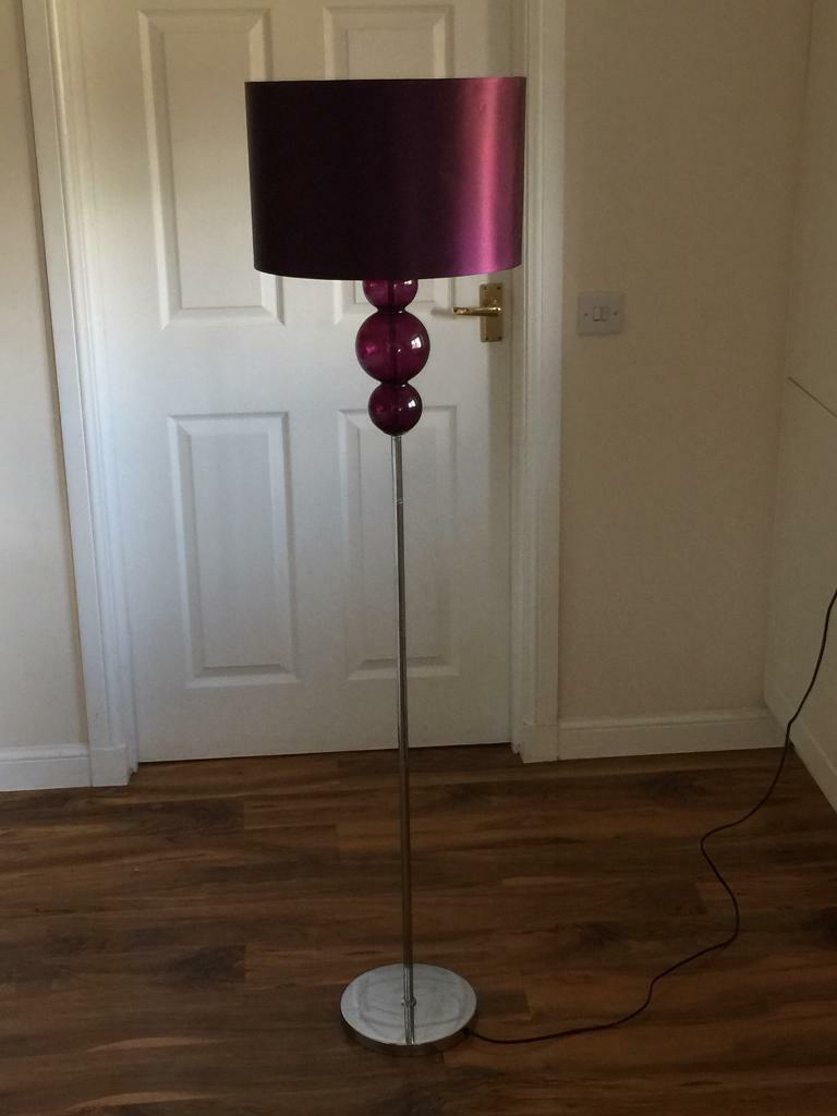 Next Bobble Purple Standing Lamp In Broughty Ferry Dundee Gumtree with proportions 768 X 1024
