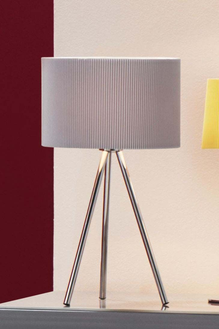 Next Mila Tripod Floor Lamp Chrome In 2019 Tripod Lamp throughout size 729 X 1094