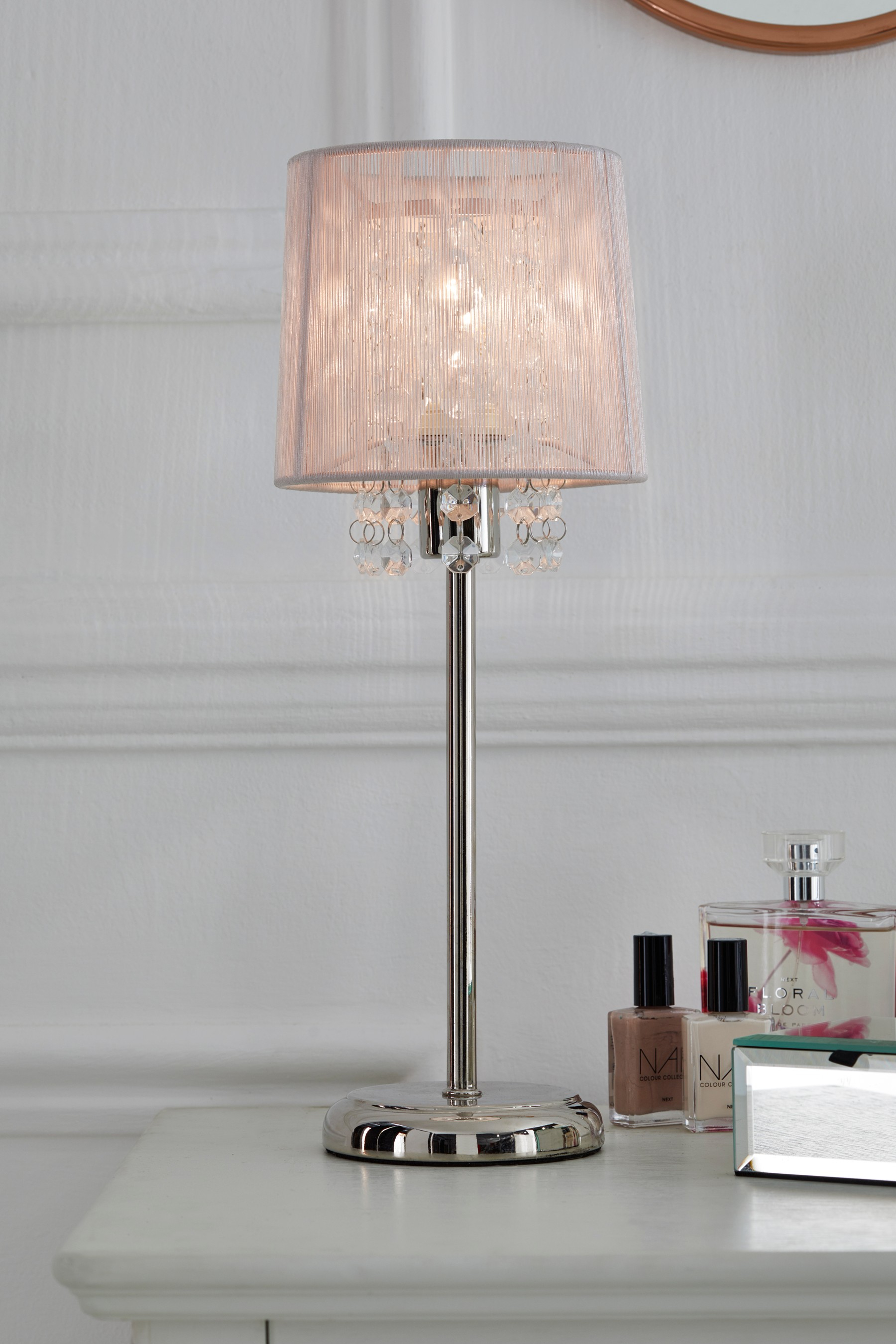 Next Small Palazzo Table Lamp Pink In 2019 Light Pink intended for dimensions 1800 X 2700