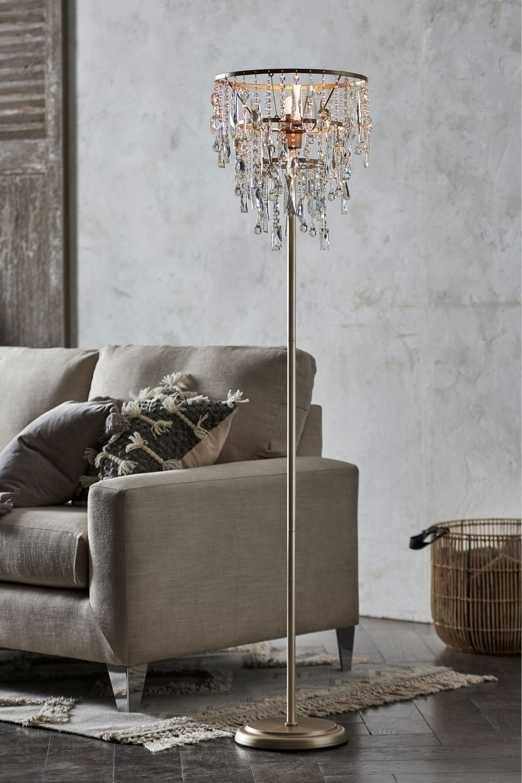Next Vienna Floor Lamp Silver In 2019 Products Silver with proportions 1800 X 2700