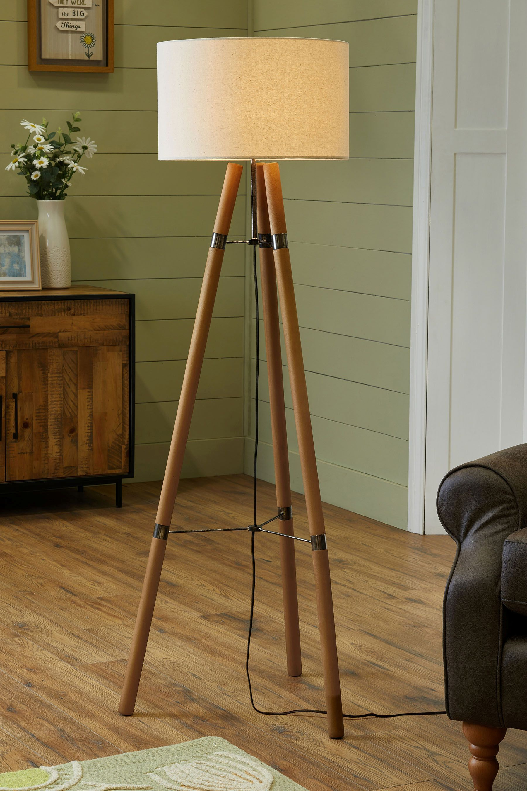 Next Wooden Tripod Floor Lamp Natural Products In 2019 intended for proportions 1800 X 2700