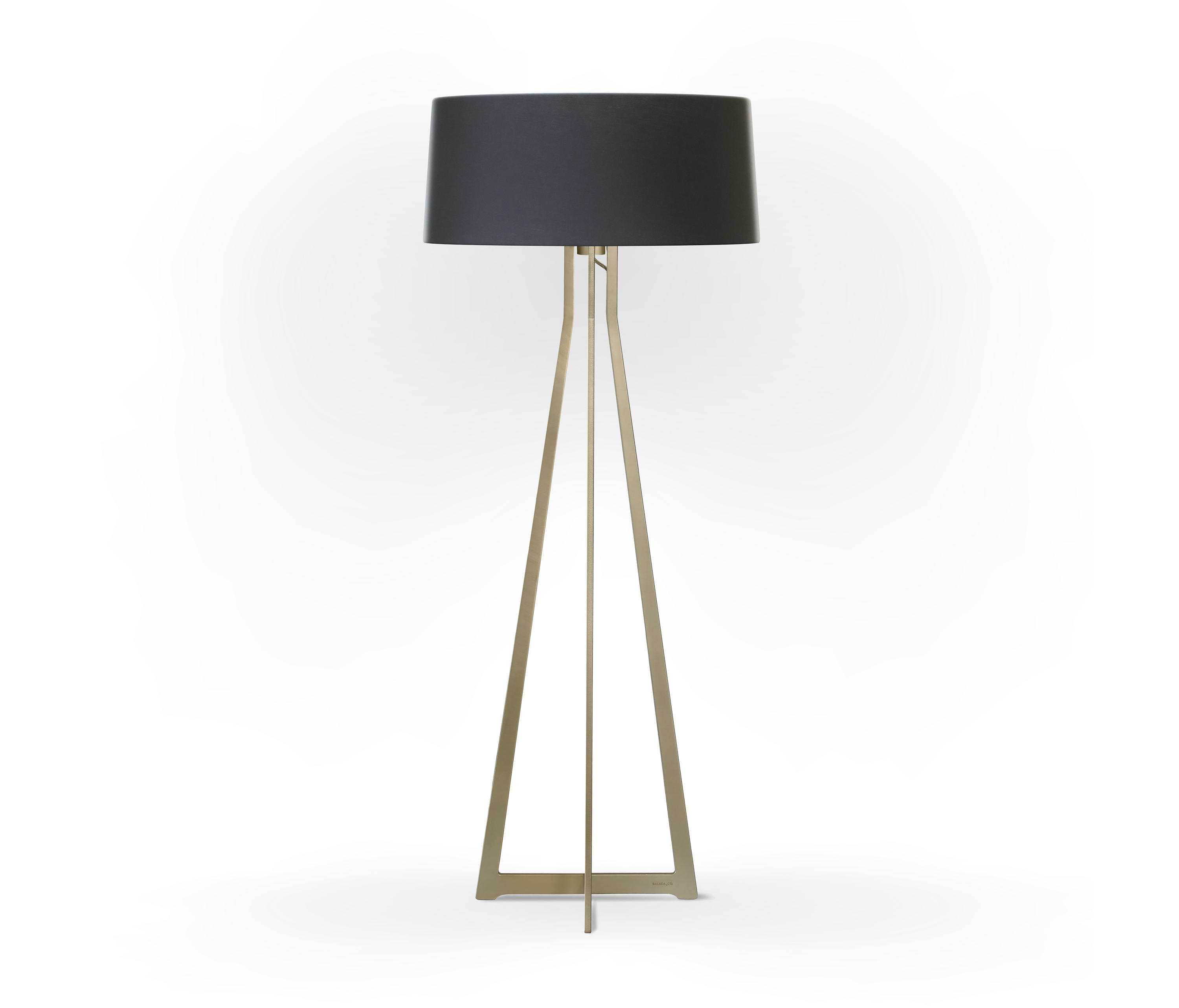 No 47 Floor Lamp Matt Collection Deep Black Brass intended for proportions 3000 X 2564