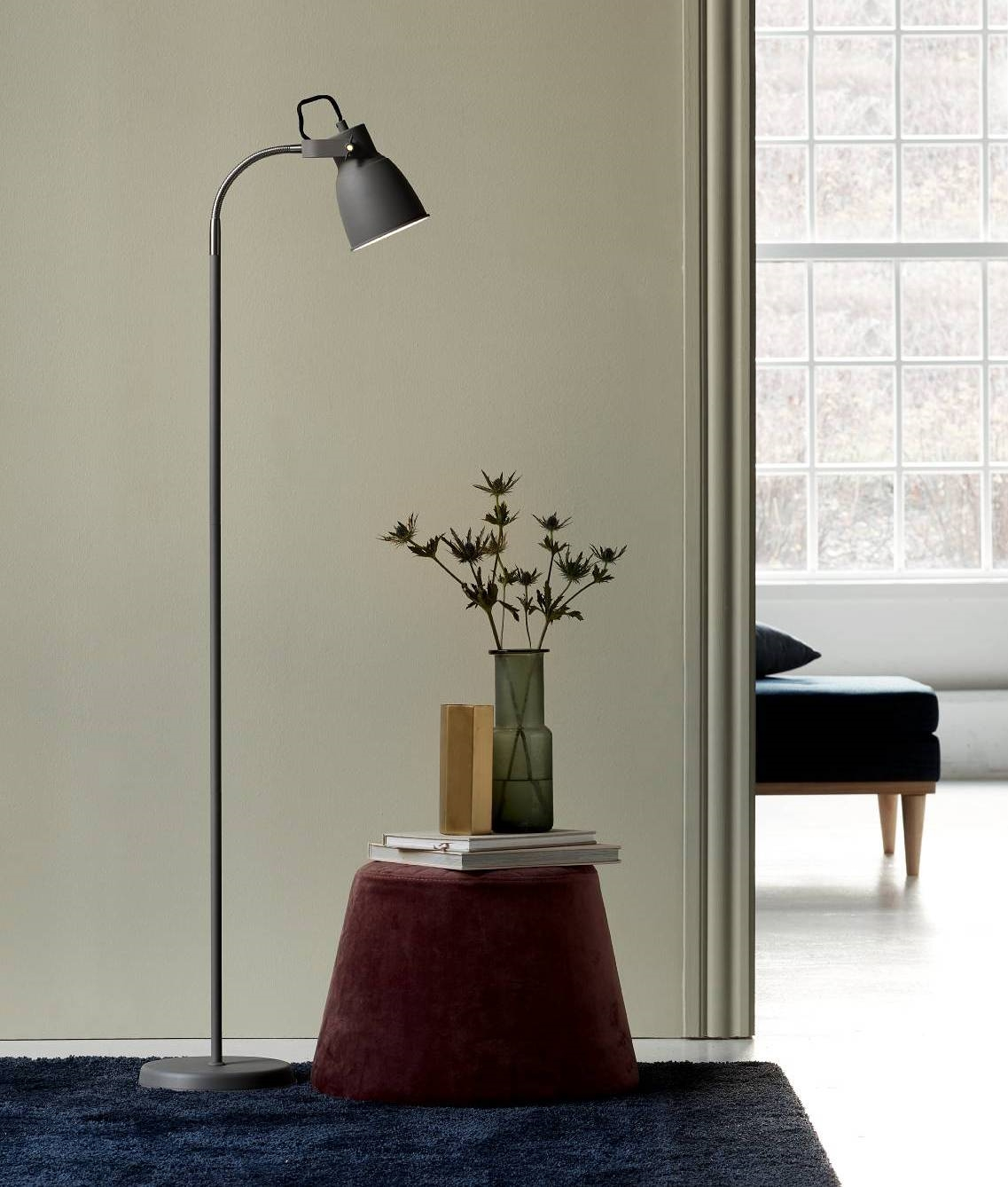 Nordic Industrial Style Floor Lamp for proportions 1137 X 1338