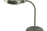 Normande Lighting 15 In Brushed Steel Fluorescent Magnifier within size 1000 X 1000