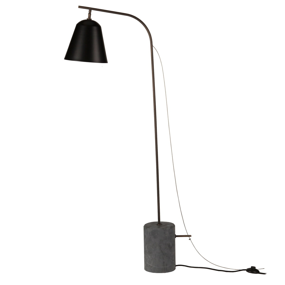 Norr11 Line One Floor Lamp Black intended for measurements 1200 X 1200