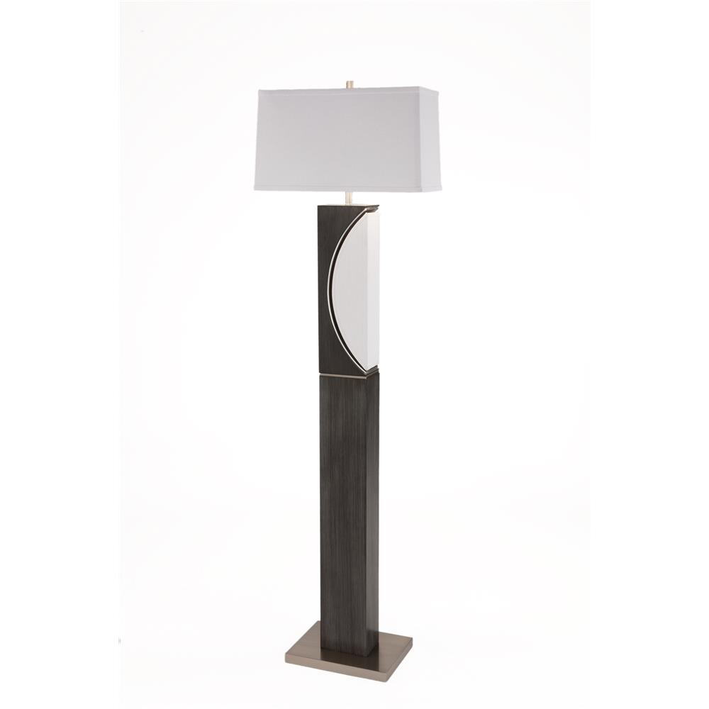 Nova Lighting 2010942 Half Moon Floor Lamp Charcoal Gray inside dimensions 1000 X 1000