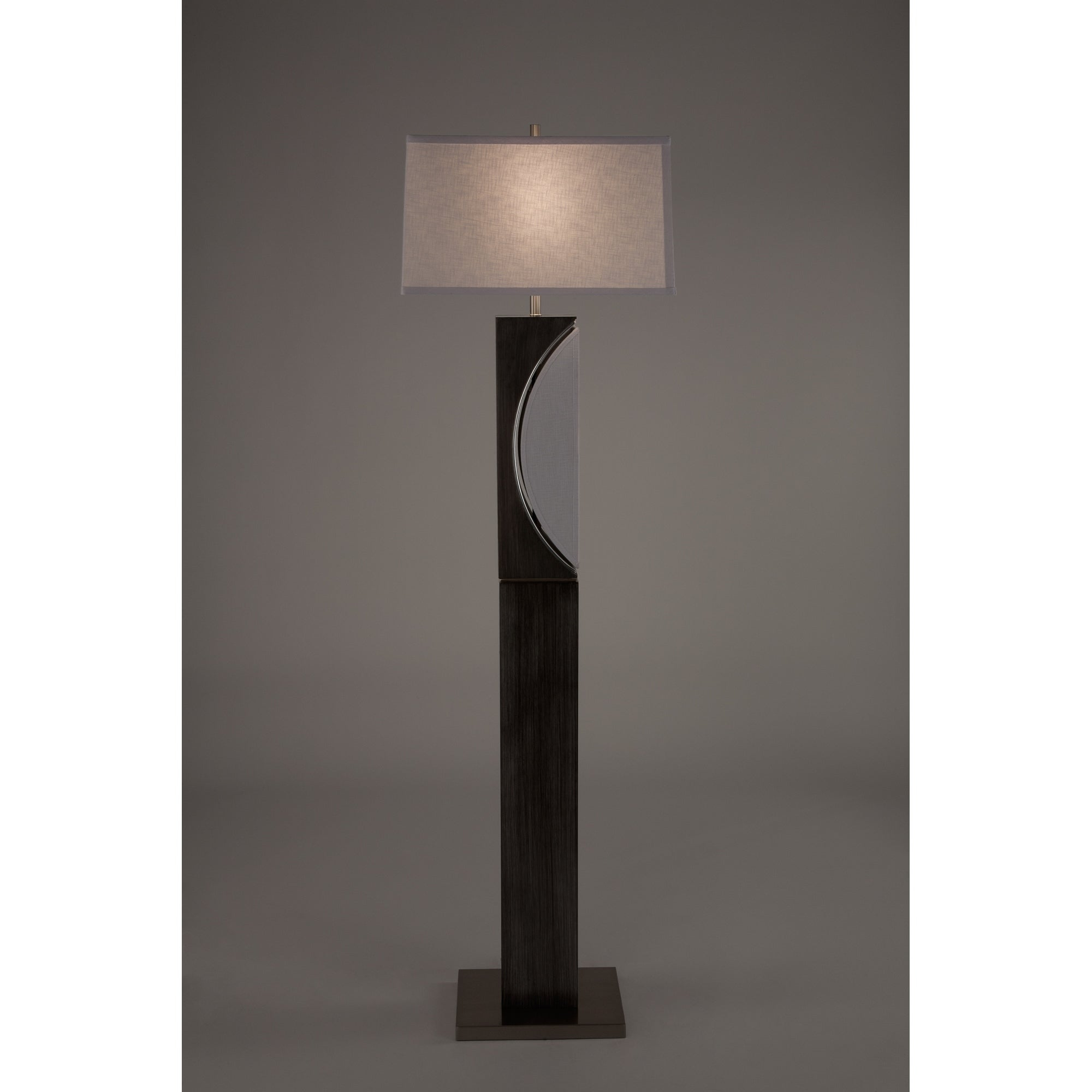 Nova Lighting Ash Grey Wood Steel Half Moon Floor Lamp regarding size 2000 X 2000