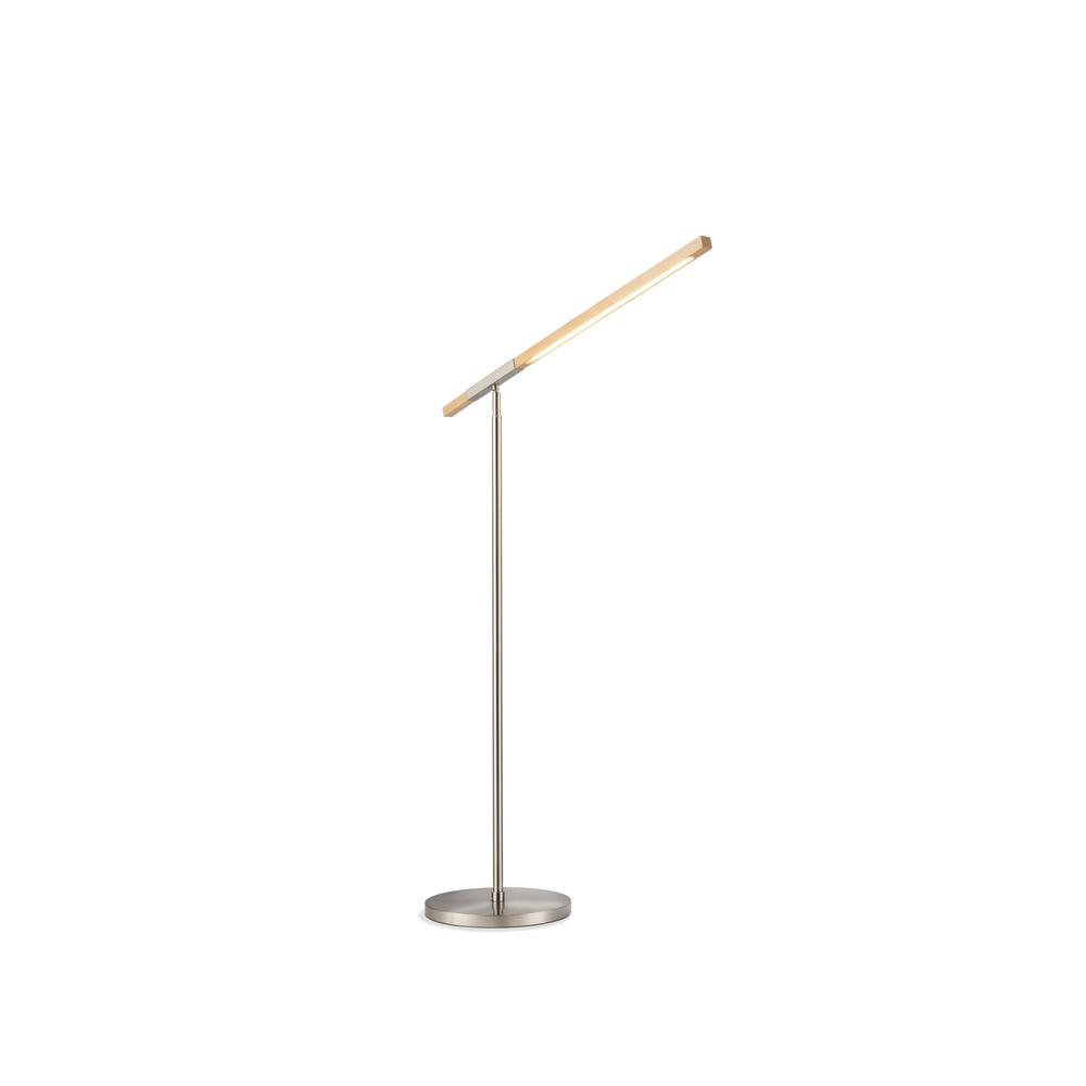 Nova Of California Port 41 In Clear Oak Floor Lamp intended for proportions 1000 X 1000