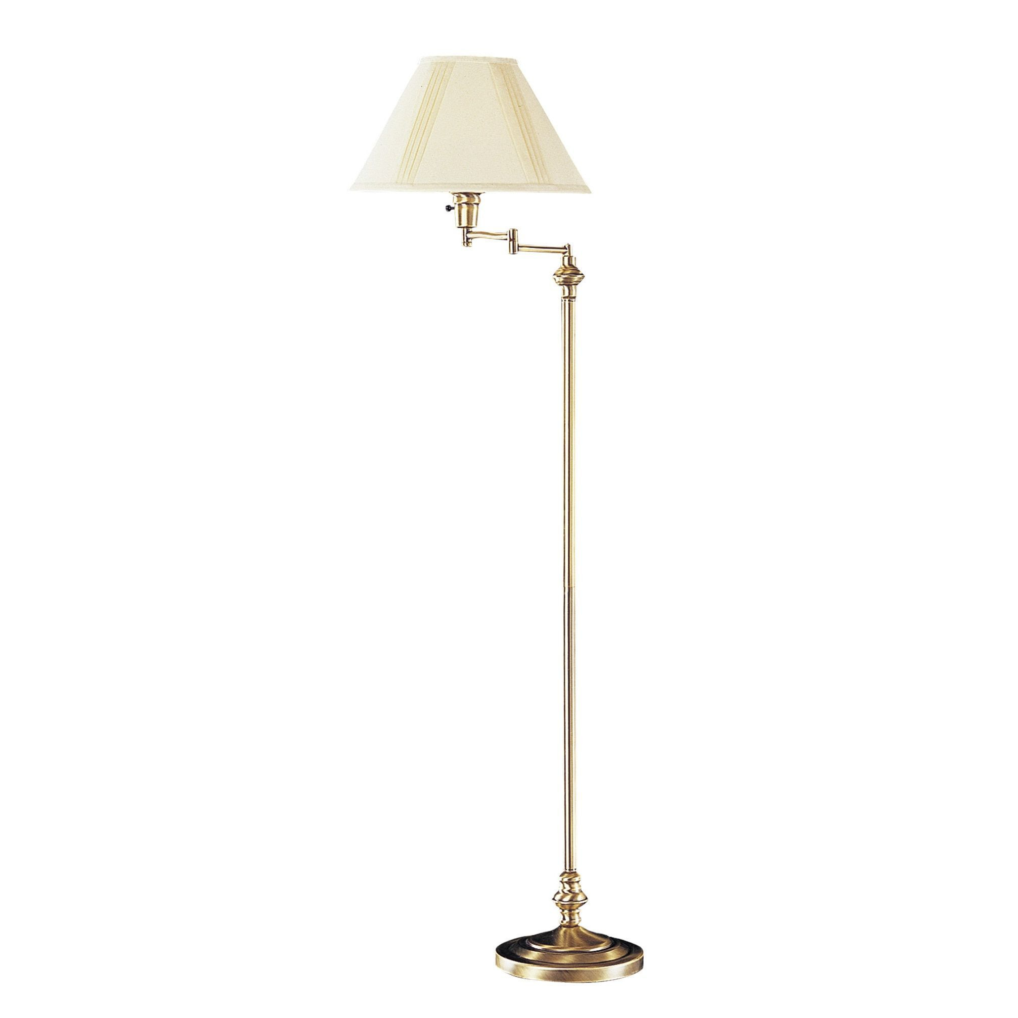 Off White And Antique Brass Finished Metal 150 Watt 3 Way intended for measurements 2015 X 2015