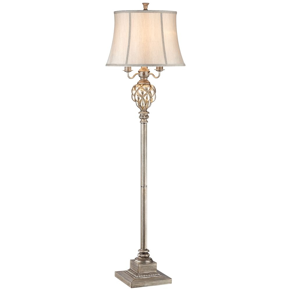 Olde 4 Light Floor Lamp With Led Night Light Style 3c563 pertaining to proportions 1000 X 1000