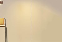 Oligo Led Floor Lamp Grace Brown 2700k 1300lm with regard to sizing 1083 X 1083