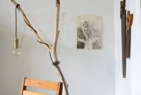 One Of A Kind Style A Diy Tree Branch Floor Lamp Diy throughout proportions 1439 X 2168