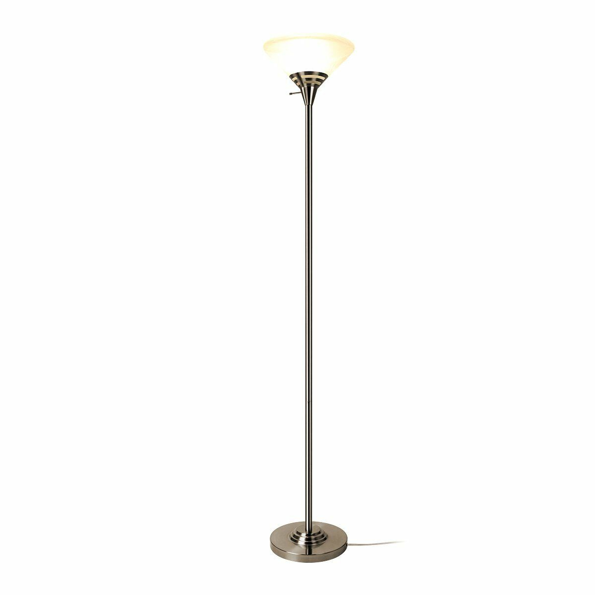 Oneach Modern Torchiere Floor Lamp 150 Watt Light 705 Inch With Frosted White inside measurements 1200 X 1200