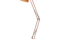 Orange Extra Large Classic Desk Style Floor Lamp Copper regarding proportions 1000 X 1000