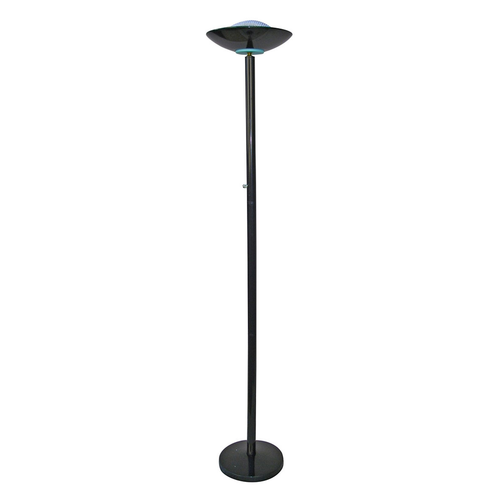 Ore International 190w Halogen Torchiere Floor Lamp Black Walmart for measurements 1600 X 1600