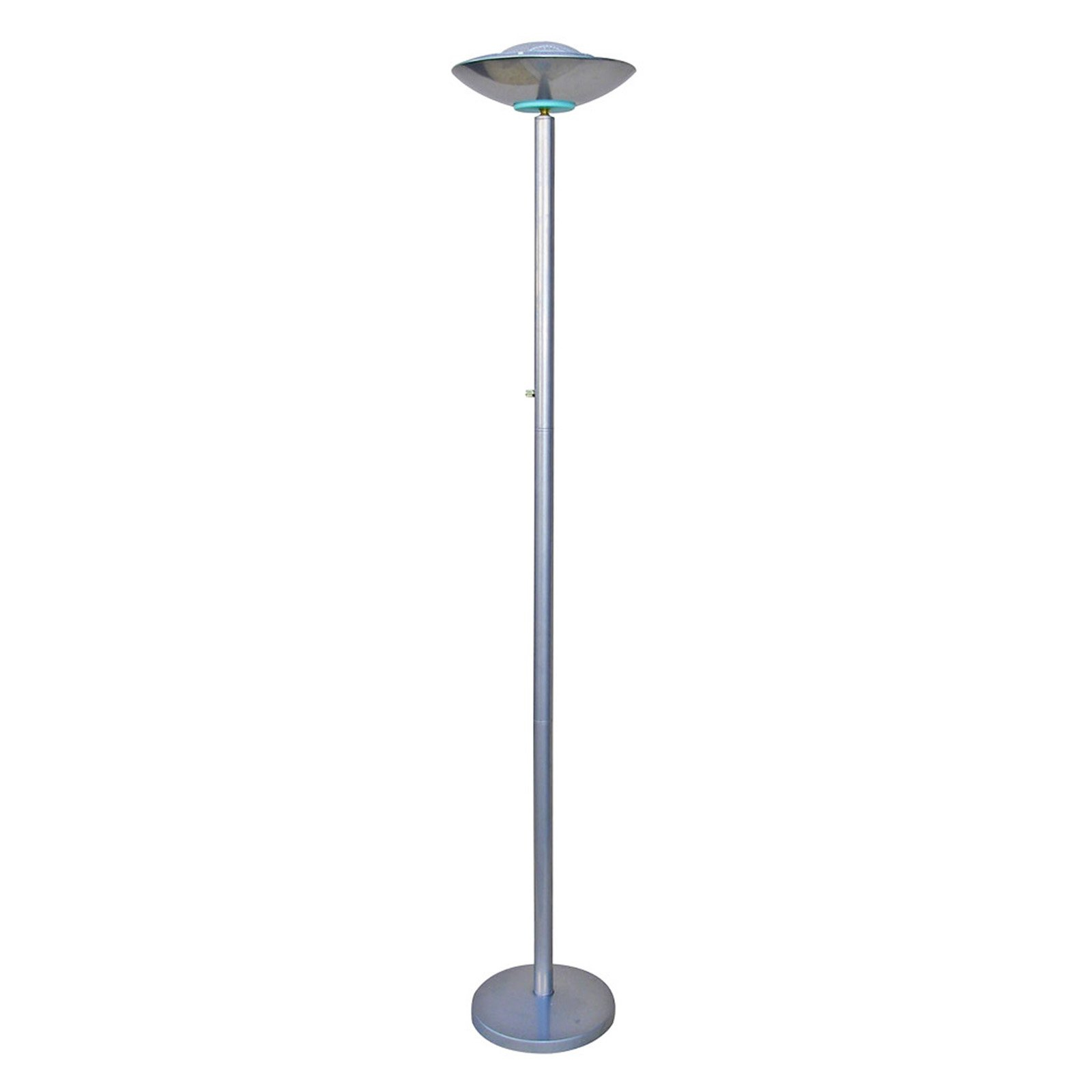 Ore International 190w Halogen Torchiere Floor Lamp Silver for proportions 1600 X 1600