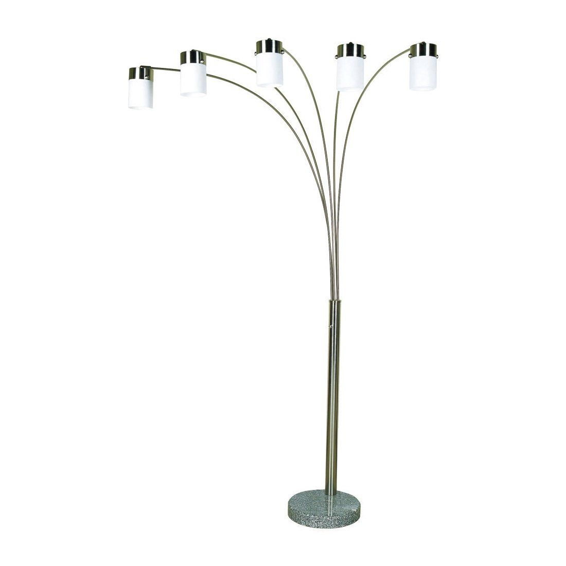 Ore International 3031f5w 5 Light Arch Steel Floor Lamp for size 1100 X 1100