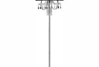 Ore International 61 In Silver Crystal Drop Floor Lamp with regard to dimensions 1000 X 1000