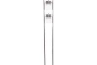 Ore International 65 In 3 Light White Adjustable Floor Lamp regarding size 1000 X 1000