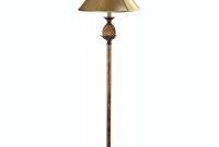 Ore International 65 In Pineapple Floor Lamp Antique Gold for size 1000 X 1000