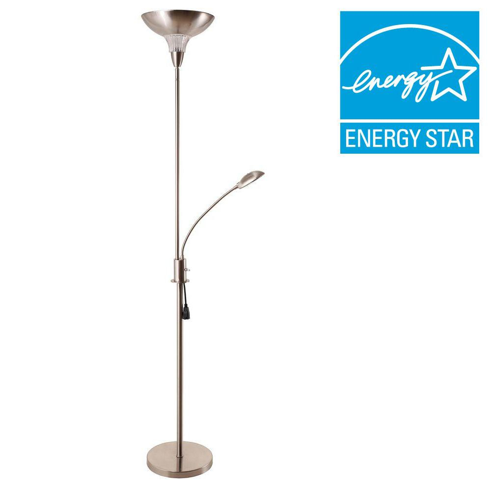 Ore International 72 In H Task Torchiere Floor Lamp throughout sizing 1000 X 1000