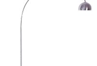 Ore International 85 In Arch Marble Base Silver Floor Lamp with measurements 1000 X 1000