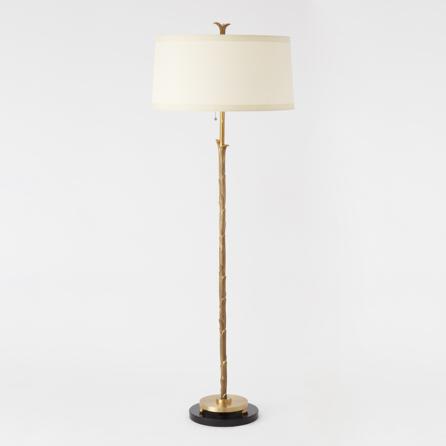 Organic Floor Lamp Antique Brass Finish for sizing 1500 X 1500