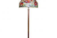 Oriental Poppy Tiffany Style Floor Lamp Lamps Lights Glass in sizing 1280 X 1280
