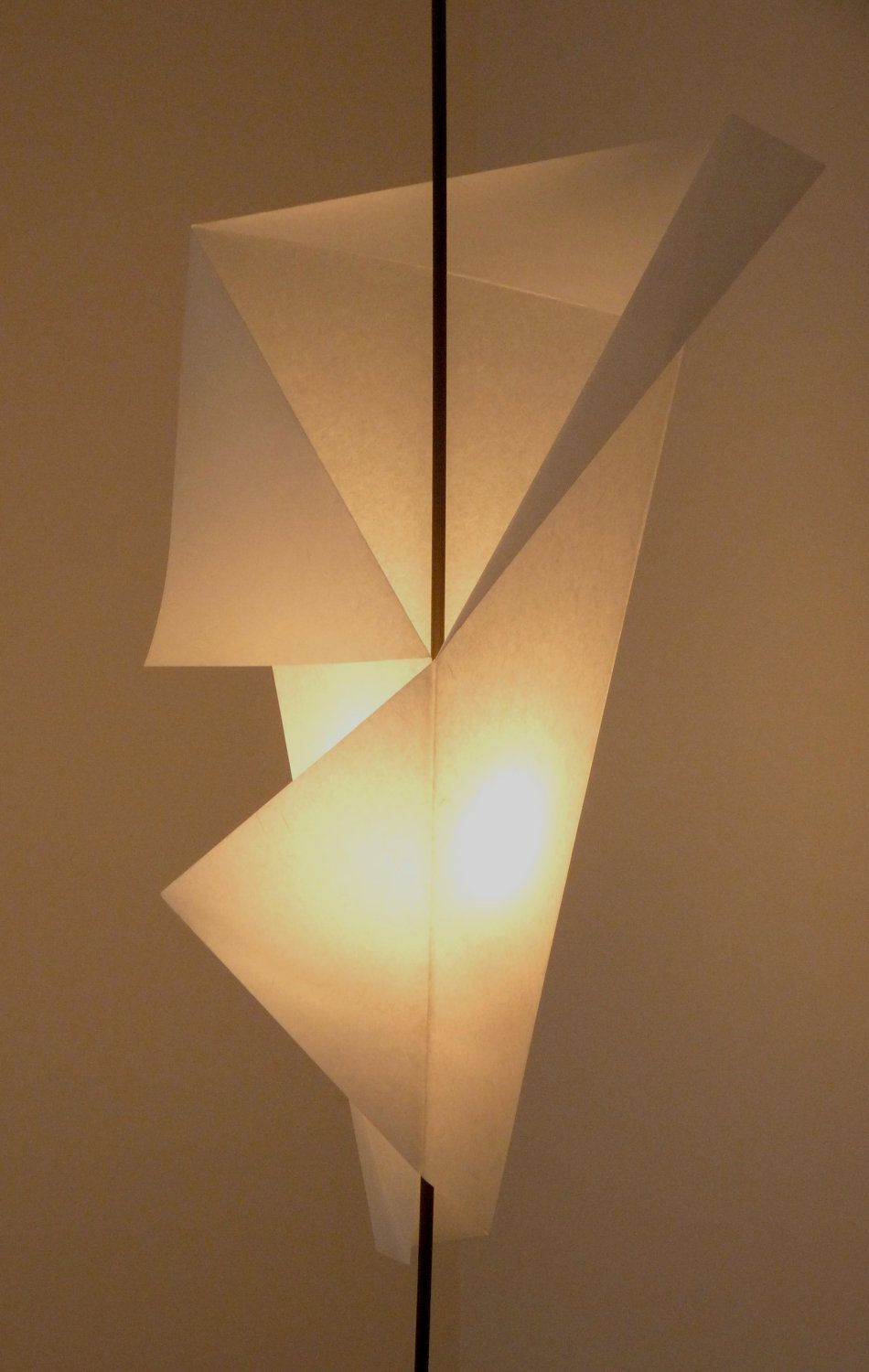 Origami No1 Floor Lamp 38000 Via Etsy Design Floor for measurements 950 X 1500