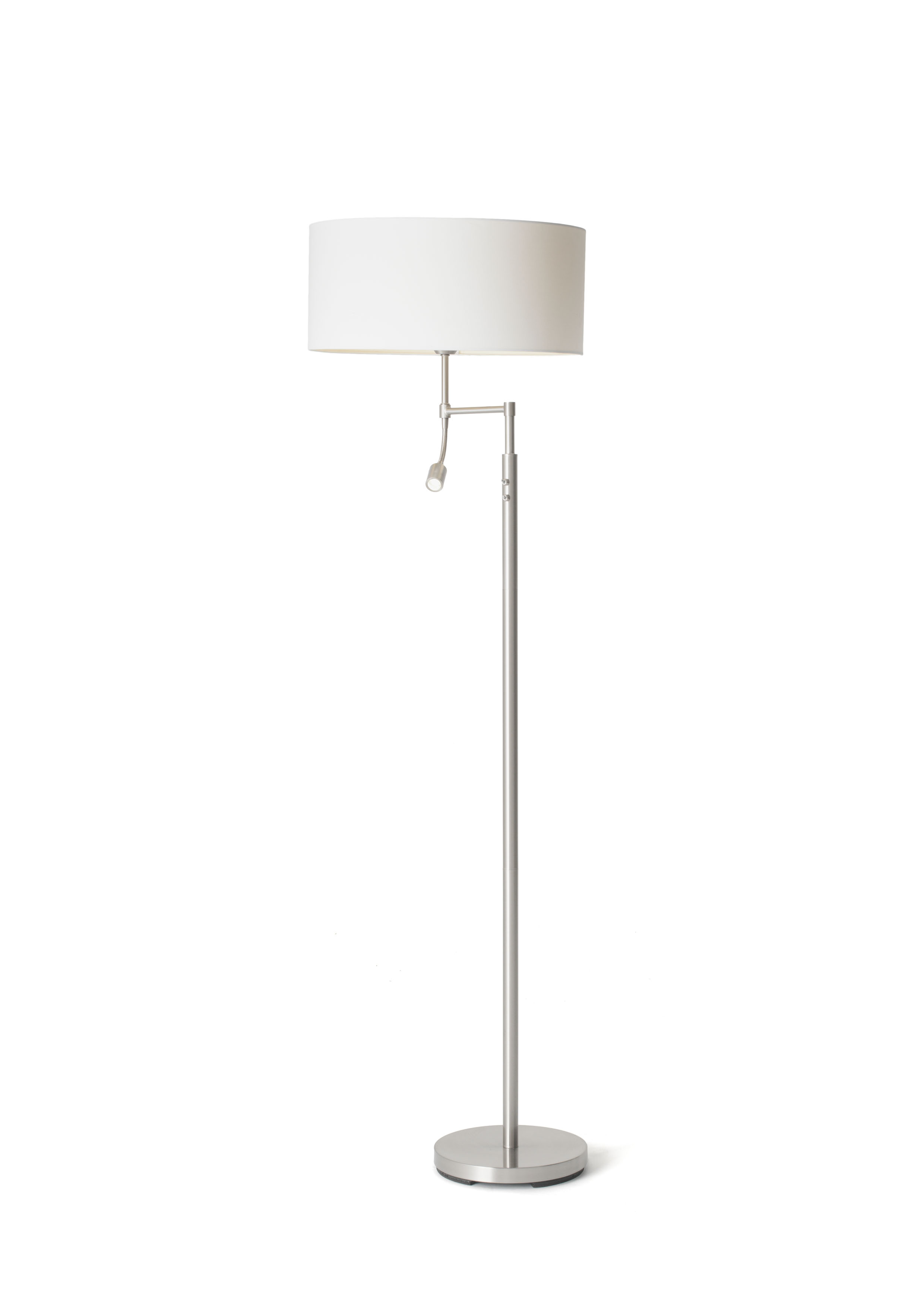 Oslo Floor Lamp With Shade White regarding proportions 2480 X 3508