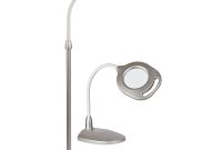 Ottlite 2 In 1 Led Magnifier Floor Table Lamp Silver in dimensions 1200 X 1360
