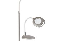 Ottlite 2 In 1 Led Magnifier Floor Table Lamp Silver In with regard to sizing 1200 X 1360