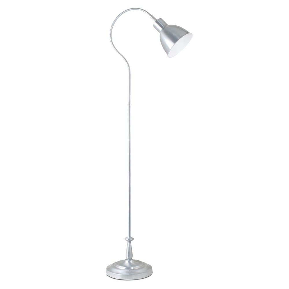Ottlite Dawson Floor Lamp Light Silver Led Floor Lamp intended for dimensions 1000 X 1000