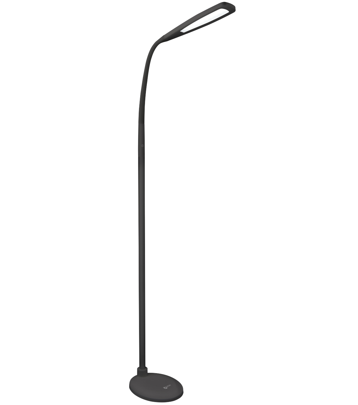 Ottlite Natural Daylight Led Flex Floor Lamp Black with proportions 1200 X 1360