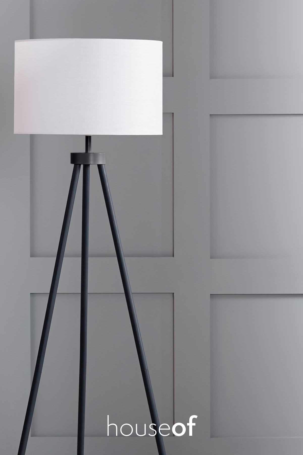 Our Houseof You Mix And Match Tripod Floor Lamp In Charcoal with proportions 1200 X 1800