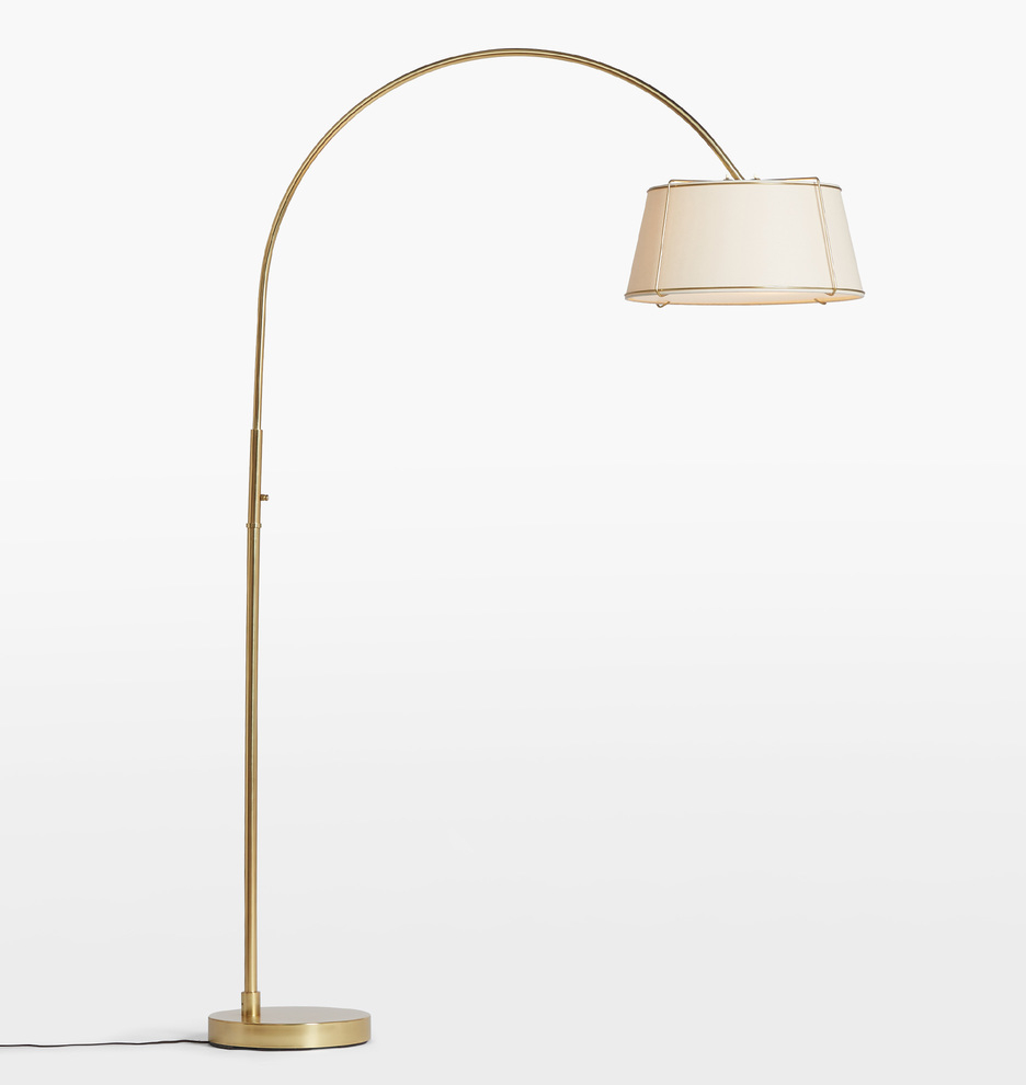 Overarching Conical Floor Lamp within dimensions 936 X 990