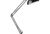 Oversized Black Metal Adjustable Industrial Floor Lamp with measurements 1000 X 1000