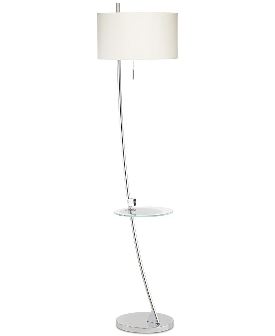 Pacific Coast Trezzio Floor Lamp With Usb And Tray Table intended for sizing 884 X 1080