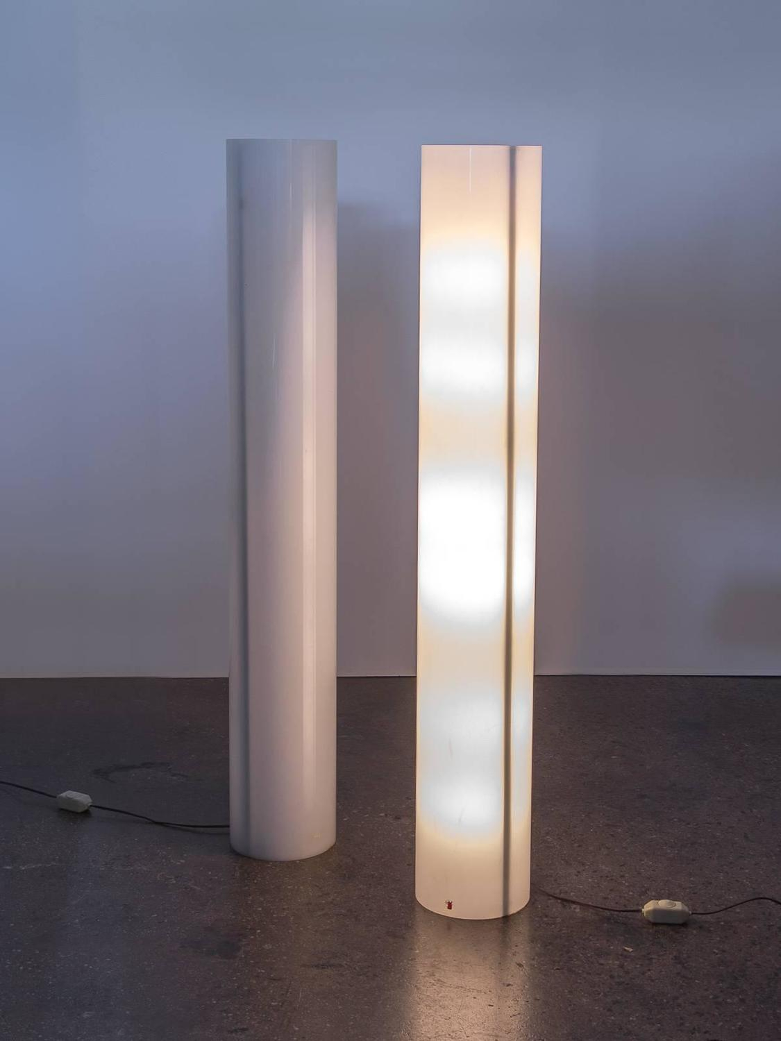 Pair Of Column Floor Lamps Paul Mayen Bei 1stdibs with regard to measurements 1125 X 1500