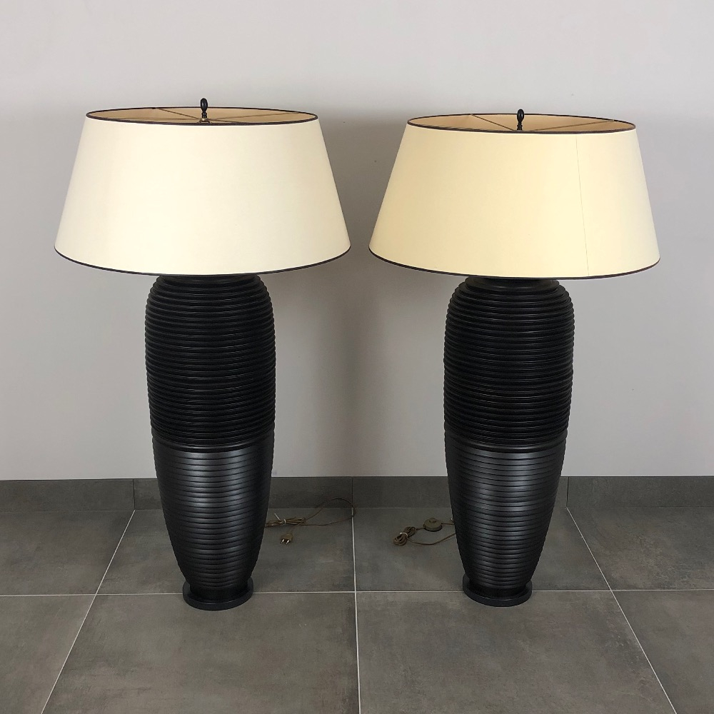 Pair Of Floor Lamps De Michaels in proportions 1000 X 1000